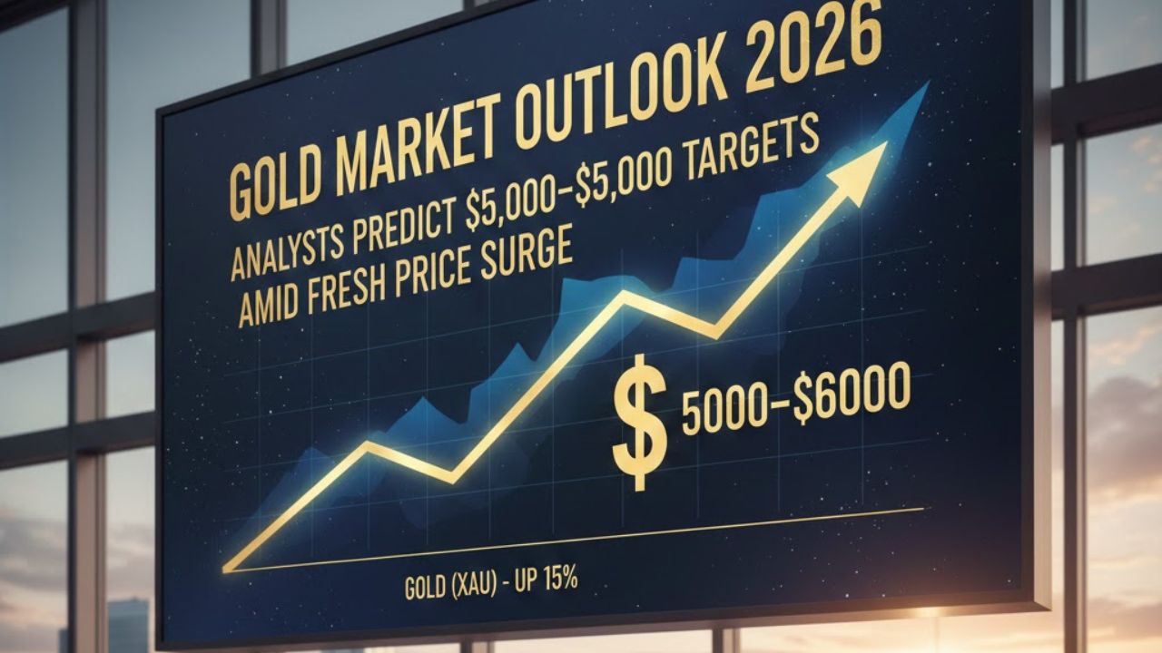 Gold Market Outlook 2026: Analysts Predict $5,000–$6,000 Targets Amid Fresh Price Surge