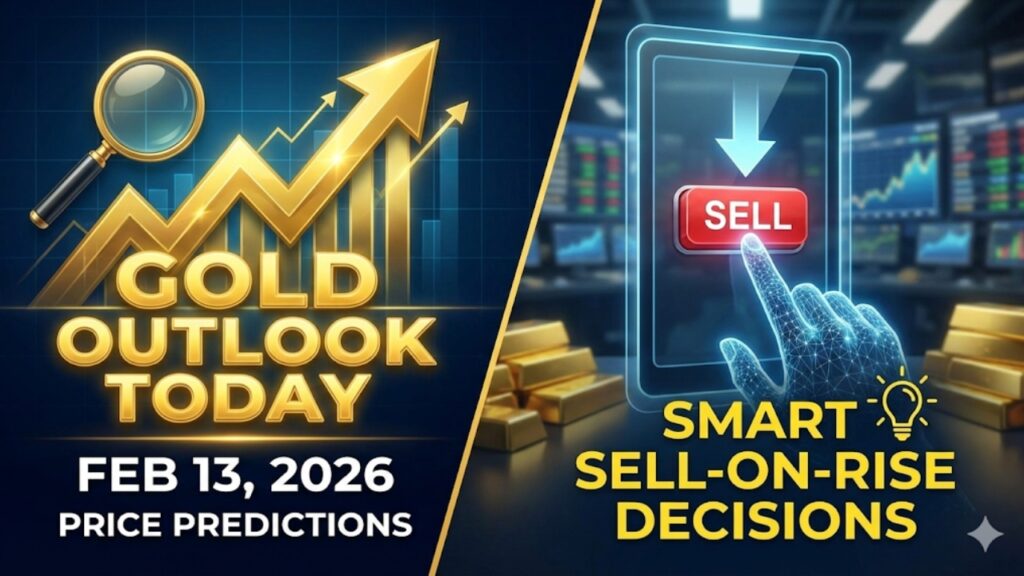Gold Outlook Today (Feb 13, 2026): Price Predictions and Smart Sell-on-Rise Decisions