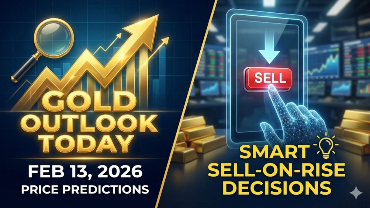 Gold Outlook Today (Feb 13, 2026): Price Predictions and Smart Sell-on-Rise Decisions