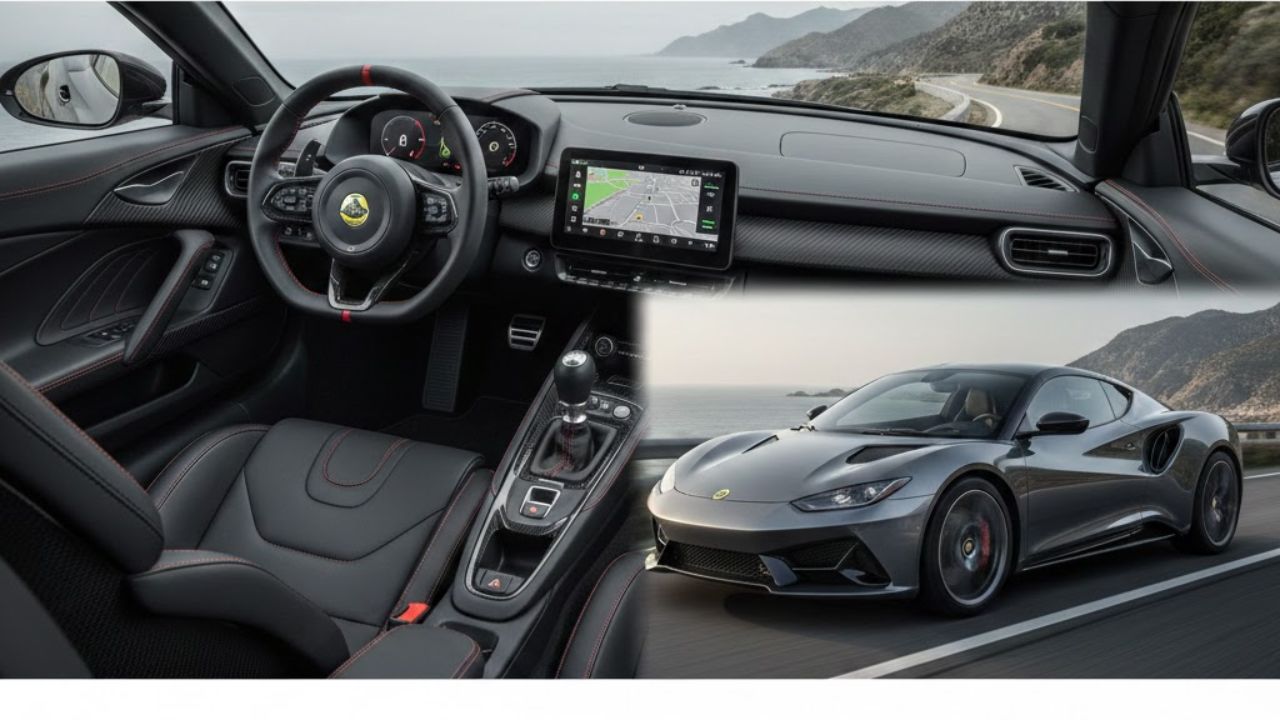 New Lotus Emira Interior, Engine Options & On-Road Price Details