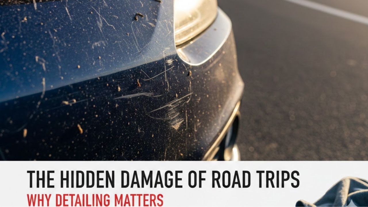 The Hidden Damage of Road Trips: Why Detailing Matters